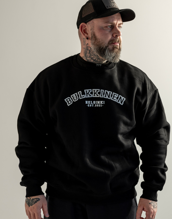 Unisex HKI Oversize College Deep Black