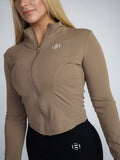 Lightweight Training Jacket Taupe