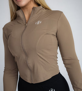 Lightweight Training Jacket Taupe