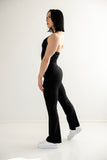 Flare -Leggings Deep Black
