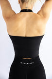 Halterlock -Top Deep Black