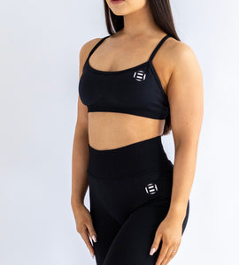 Crossback -Bra Deep Black