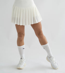 Sport Lamella Skirt Pure White