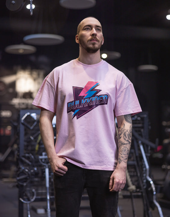 Oversize 2.0 Retro T-Shirt Light Pink