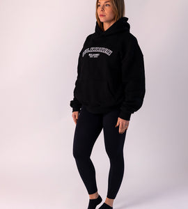 Heavy Oversize Hoodie Deep Black