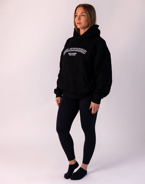 Heavy Oversize Hoodie Deep Black