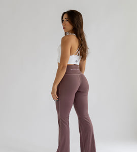 Flare -Leggings Soft Thistle