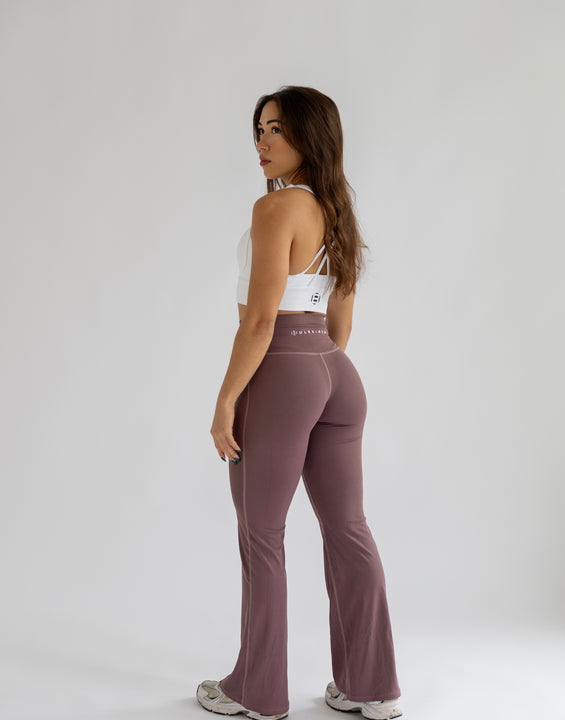 Flare -Leggings Soft Thistle