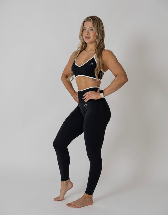 Shape Line Leggings Black