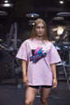 Oversize 2.0 Retro T-Shirt Light Pink