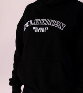 Heavy Oversize Hoodie Deep Black