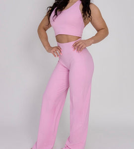 Everyday Loose Pants Soft Pink