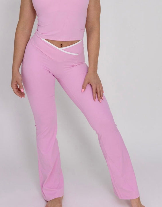 Everyday Line Flare -Leggings Soft Pink