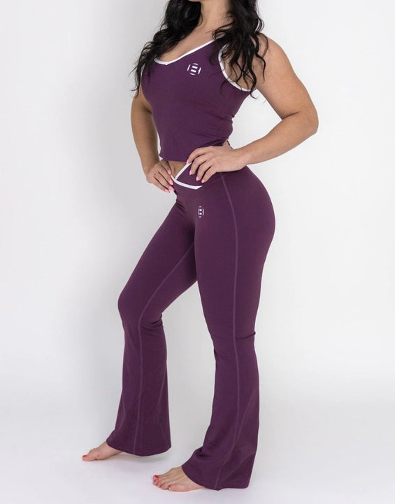 Everyday Line Flare -Leggings Lilac