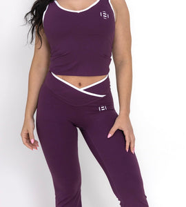 Everyday Line Flare -Leggings Lilac