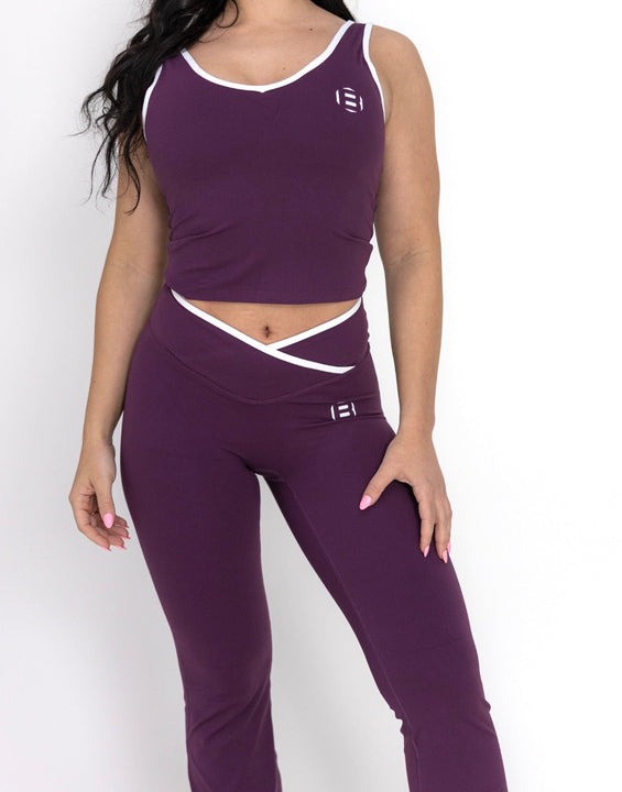 Everyday Line Flare -Leggings Lilac