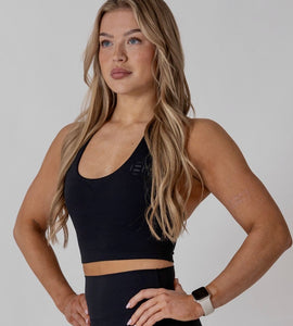 Everyday Halterlock -Top ALL BLACK