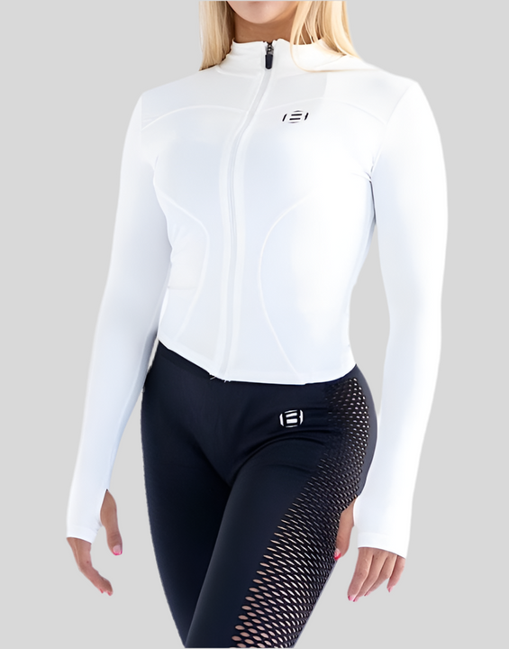 Lightweight Training Jacket Pure White