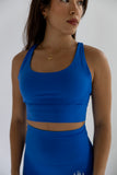 Cross Shape -Top Cobalt Blue