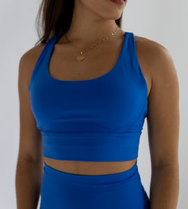 Cross Shape -Top Cobalt Blue