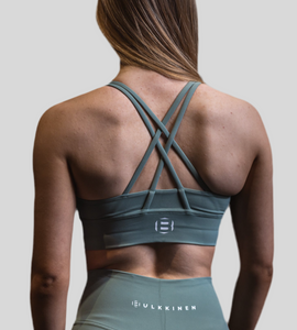 Cross Shape Top Jade Green