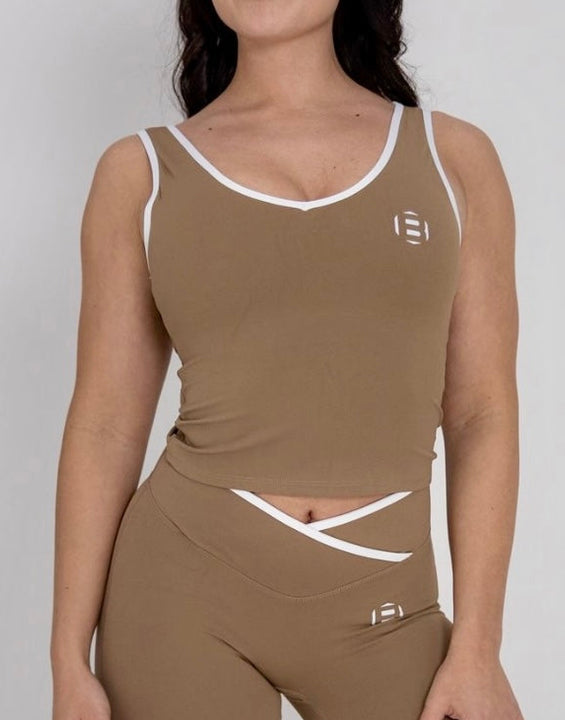 Everyday Line Top Beige