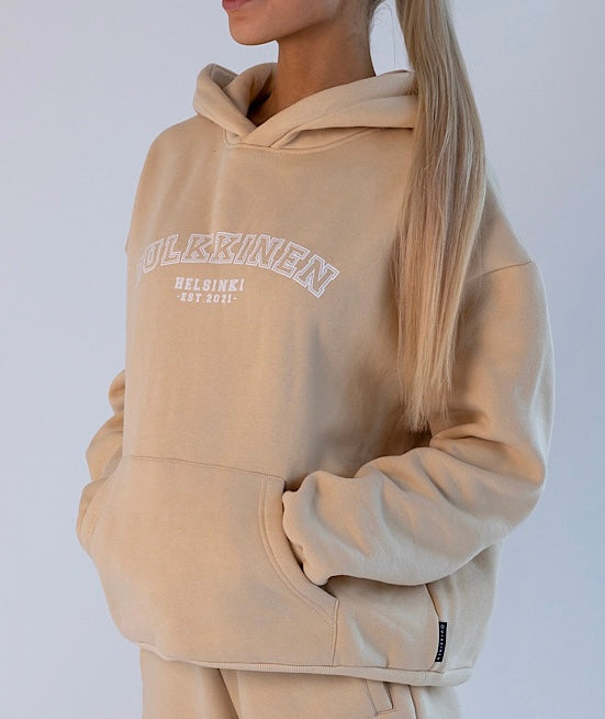 Heavy Oversize Hoodie Light Creme