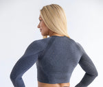 Exquisite Shape -Long Sleeve Charcoal