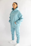 Heavy Oversize Hoodie Sapphire Blue