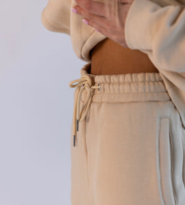 Heavy Sweatpants Light Creme