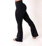 Scrunch Flare -Leggings Deep Black