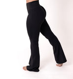 Scrunch Flare -Leggings Deep Black