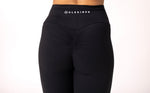 Scrunch Flare -Leggings Deep Black