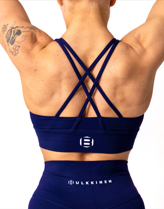 Cross Shape -Top Navy Blue