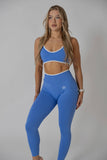 Shape Line Leggings Soft Blue