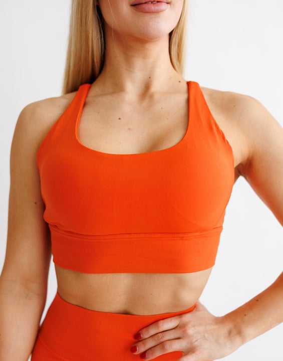 Cross Shape -Top ALL ORANGE