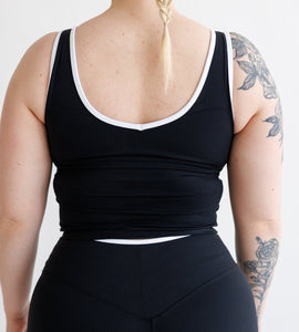 Everyday Line Top Black