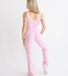 Everyday Line Flare -Leggings Soft Pink
