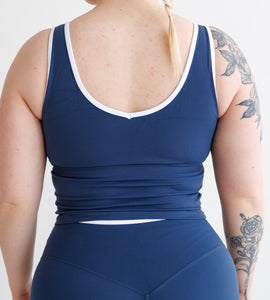 Everyday Line Top Dark Blue