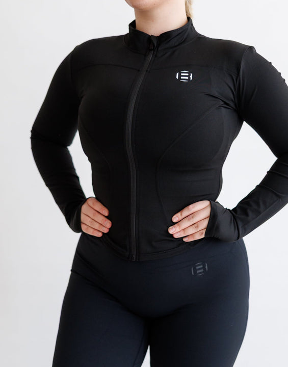Lightweight Training Jacket Deep Black