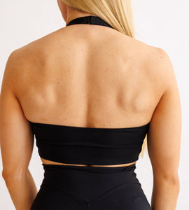 Halterlock Top Deep Black