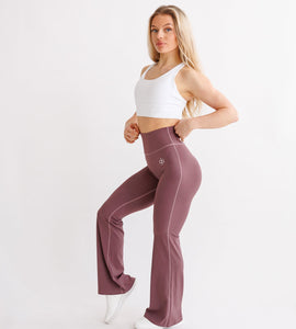 Flare -Leggings Soft Thistle