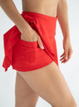 Sport Skirt Deep Red
