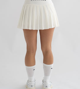 Sport Lamella Skirt Pure White