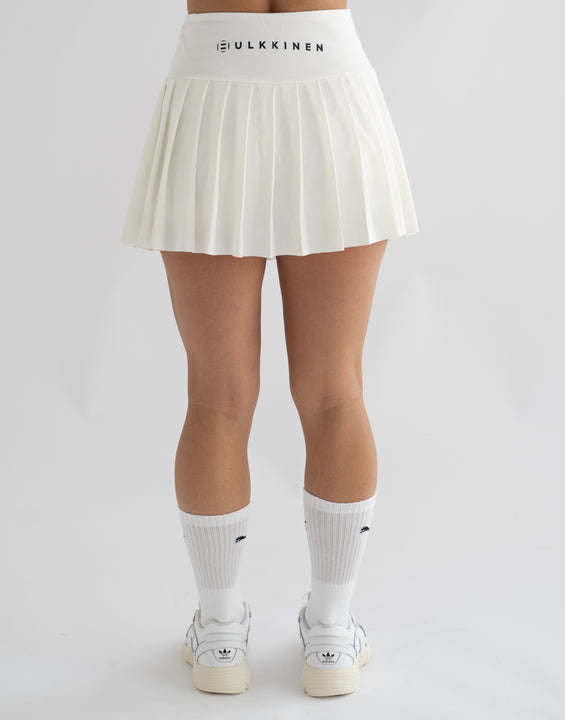 Sport Lamella Skirt Pure White